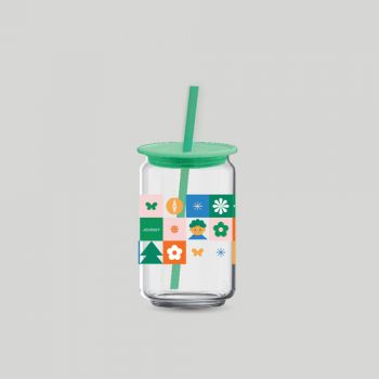 เซตของขวัญ แก้วน้ำ JOYFUL PERSONAL GLASS 650 ML – OUTDOOR FUN